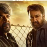 Dramatic scenes from the Patriot movie trailer featuring Mammootty, Mohanlal, and Nayanthara.
