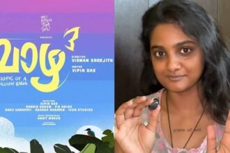 Collage of Vaazha 3 official poster and Daya Sujith's viral video screenshot regarding the controversy.