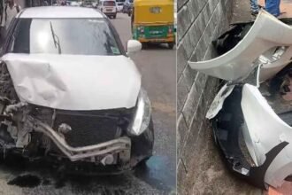 കവടിയാറിൽ നിയന്ത്രണം വിട്ട കാർ നടപ്പാതയിലേക്ക് പാഞ്ഞുകയറി; പാലക്കാട് സ്വദേശിനിയായ യുവതിക്ക് ദാരുണാന്ത്യം; നിരവധി പേർക്ക് പരിക്ക്