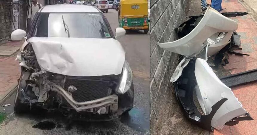 കവടിയാറിൽ നിയന്ത്രണം വിട്ട കാർ നടപ്പാതയിലേക്ക് പാഞ്ഞുകയറി; പാലക്കാട് സ്വദേശിനിയായ യുവതിക്ക് ദാരുണാന്ത്യം; നിരവധി പേർക്ക് പരിക്ക്